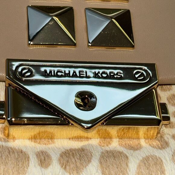 NWOT Michael Kors Cece medium studded purse bag crossbody/shoulder + wallet calf - Picture 11 of 12